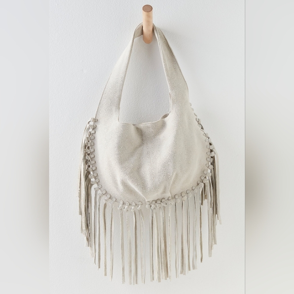 Free People Riley Fringe Bag/Neutral Plaster - Picture 2 of 16